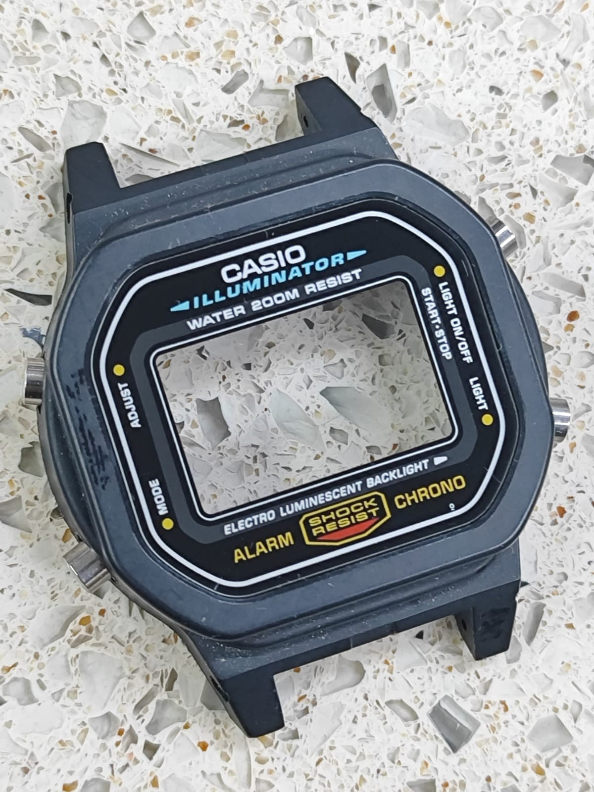 Original CASIO CASE Casio G-Shock DW 5600 Mod Black PVD NOS