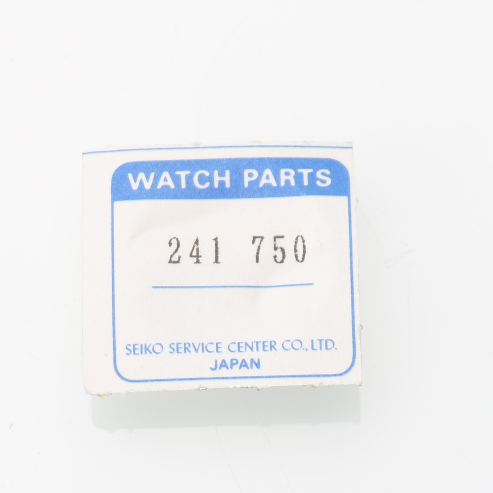 Seiko 241 750 Fourth Wheel Watch Part New Fits HAT Y512B, Y513B, Y513A (SEK)
