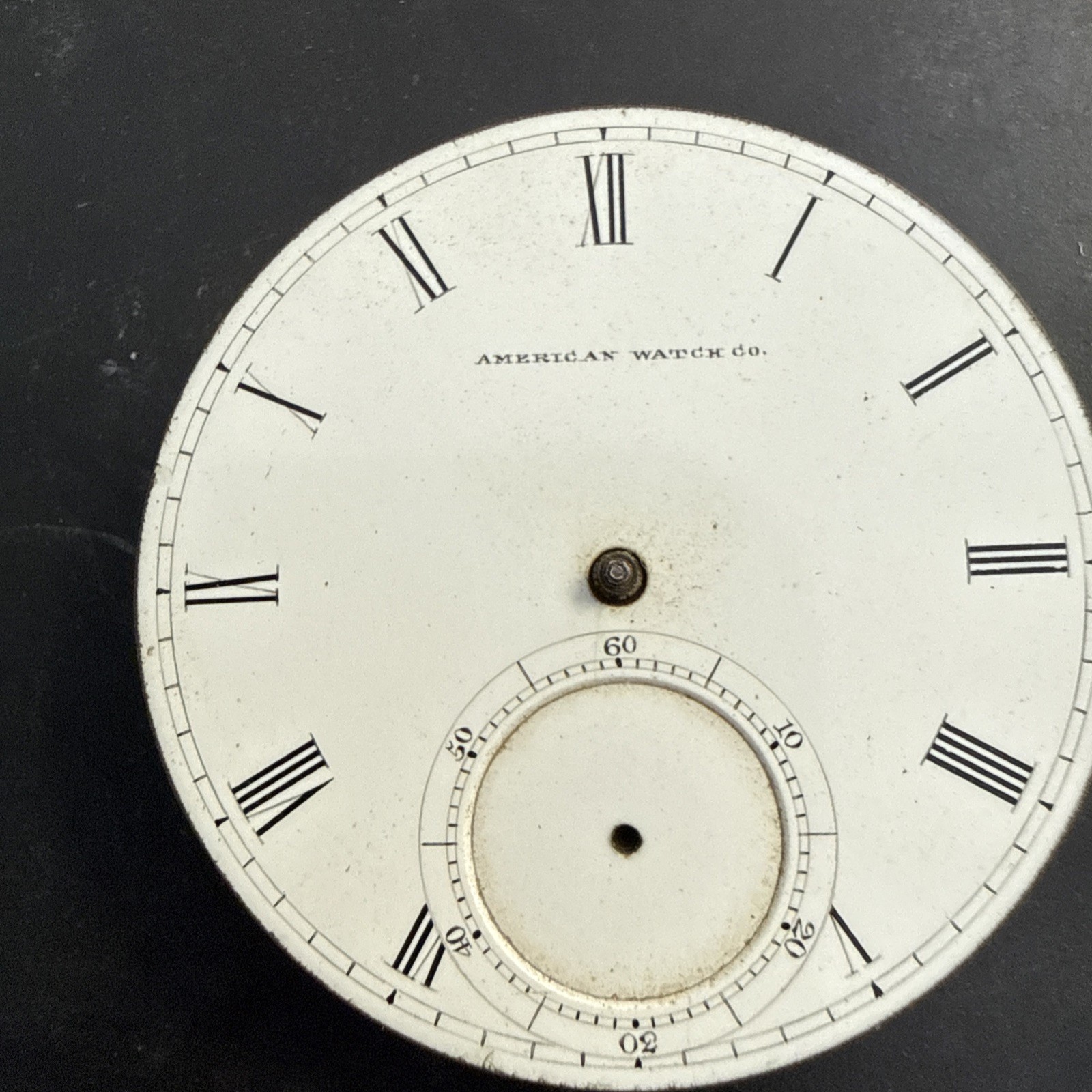 Antique 1875 Waltham Wm Ellery Model 1857 18s Pocket Watch Movement Dial Par