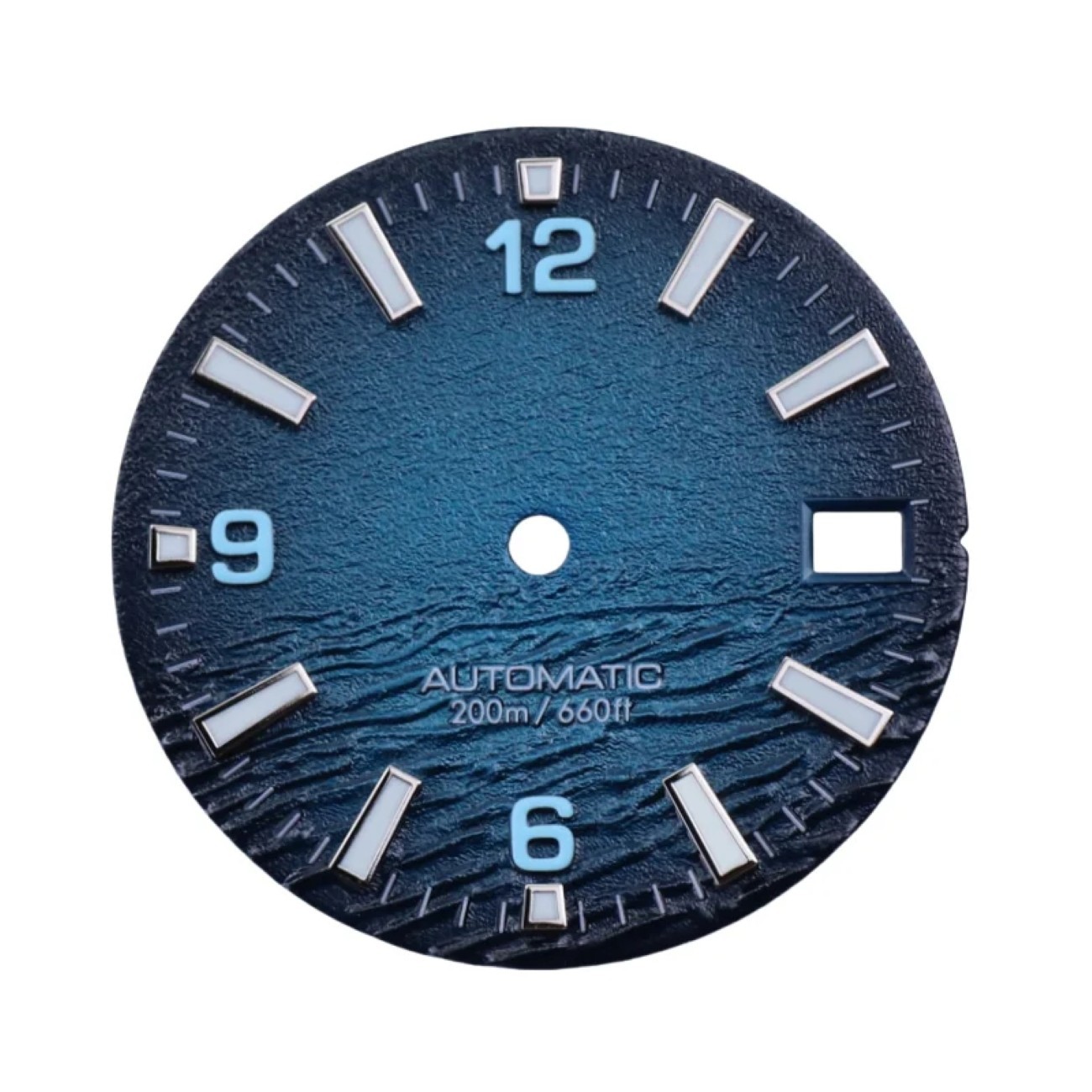28.5mm Diving Watch Dial C3 BGW9 Lume for NH35 NH34 Movement 3 or 3.8 Crown