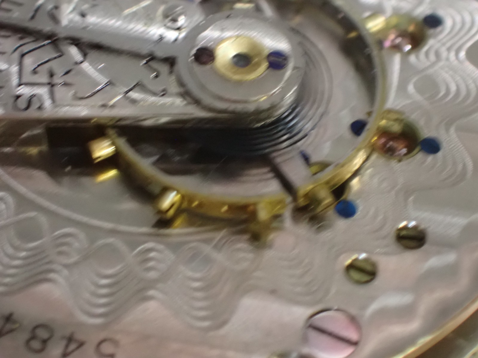 1893 Waltham 11 Jewel Manual Wind 18s Pocket Watch Movement good balance Grade 3