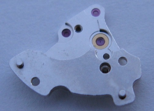 Rolex Watch movement 2230, 2235 part 110 train wheel bridge