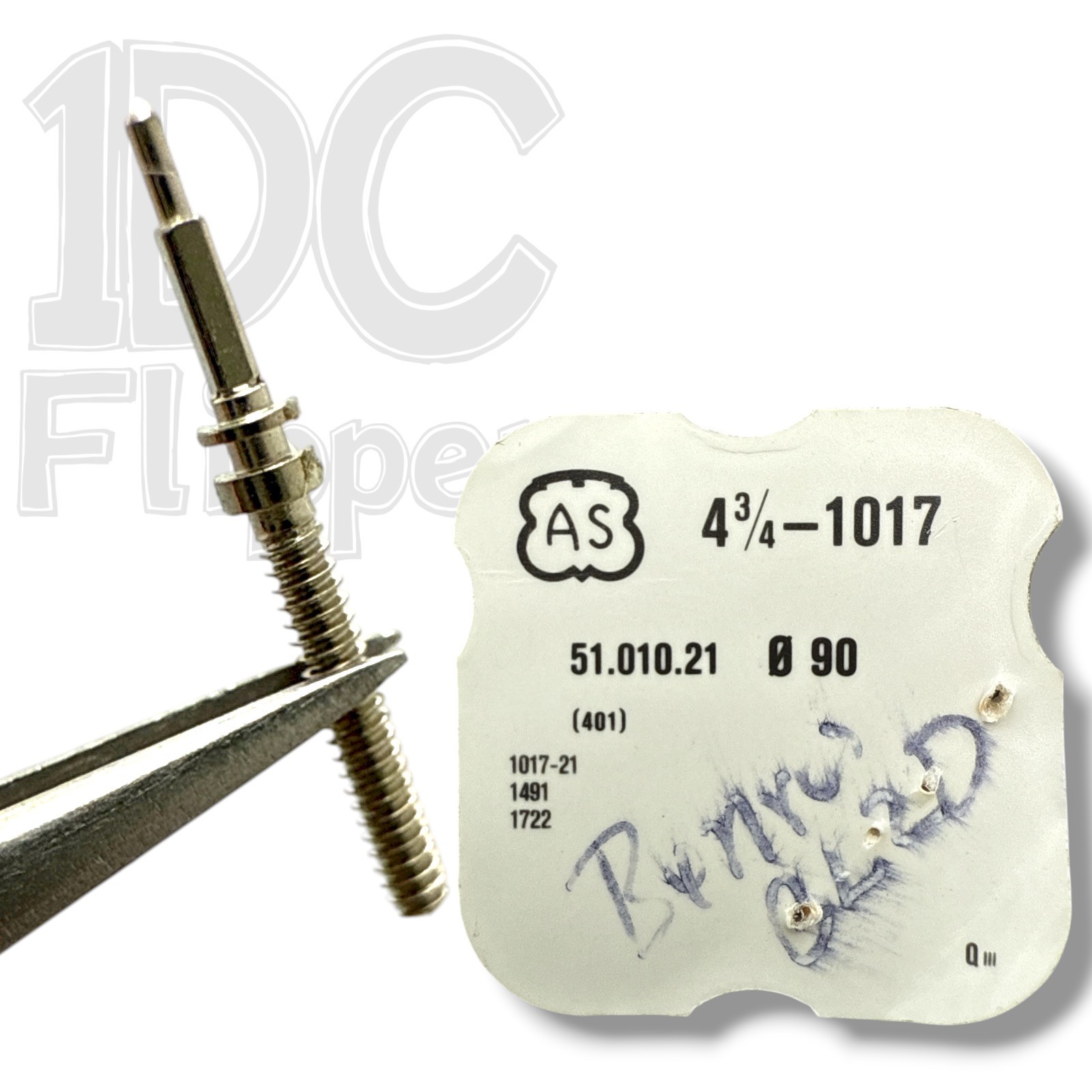AS 1017 401/283 WINDING STEM BestFit 200/33F, 0.90, 10.4mm Fits Multiple, Read!