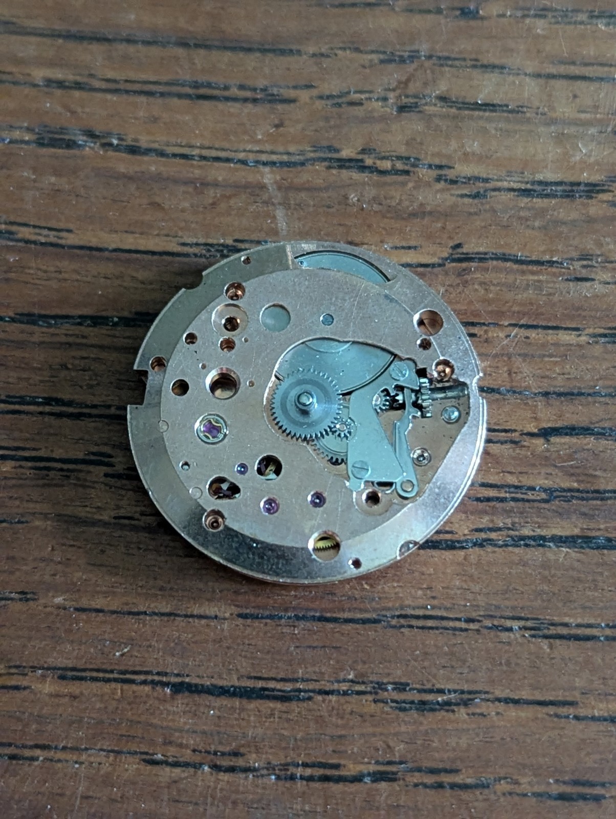 Peseux 7040 Watch Movement for Restoration, Good Balance #S402