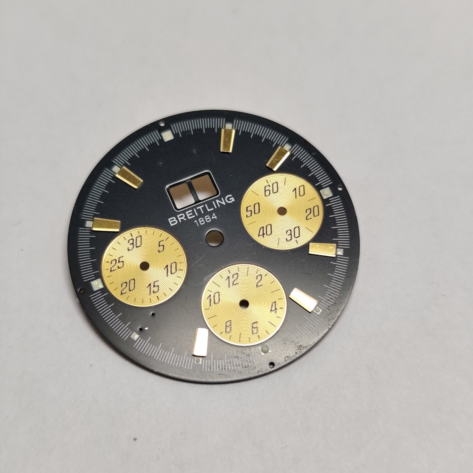 Defect 31.2 mm Breitling Dail Swiss Made, DIAL PARTS REPAIRS #Y2