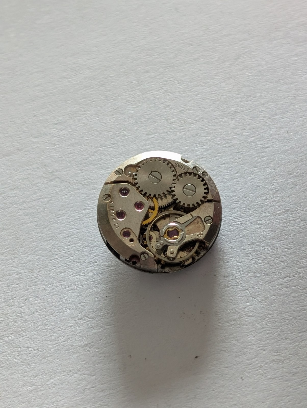 Vintage ETA 2410 Mechanical Watch Movement (Untested)
