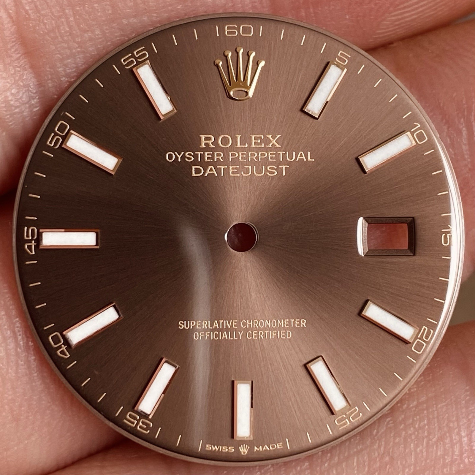 Rolex Brown Dial For Datejust 41mm Model Ref 126333 & 126303