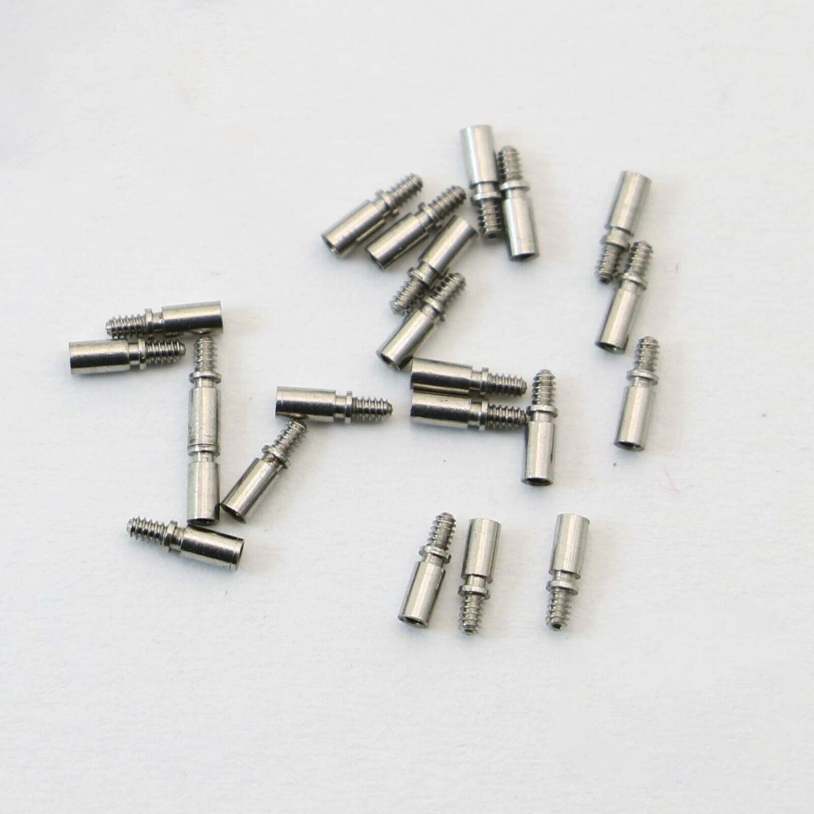 Watch Winding Stem Crown Connector Adapter Slot 50PCS 0.9mm to 0.9mm Spare Part