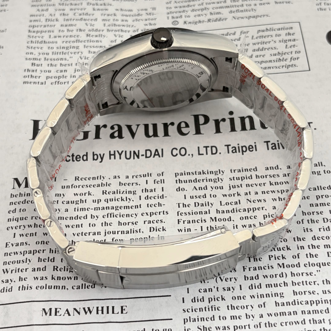 36mm stainless steel Watch Case & Bracelet For Nh35 Nh36/38 Movement 28.5mm Dial