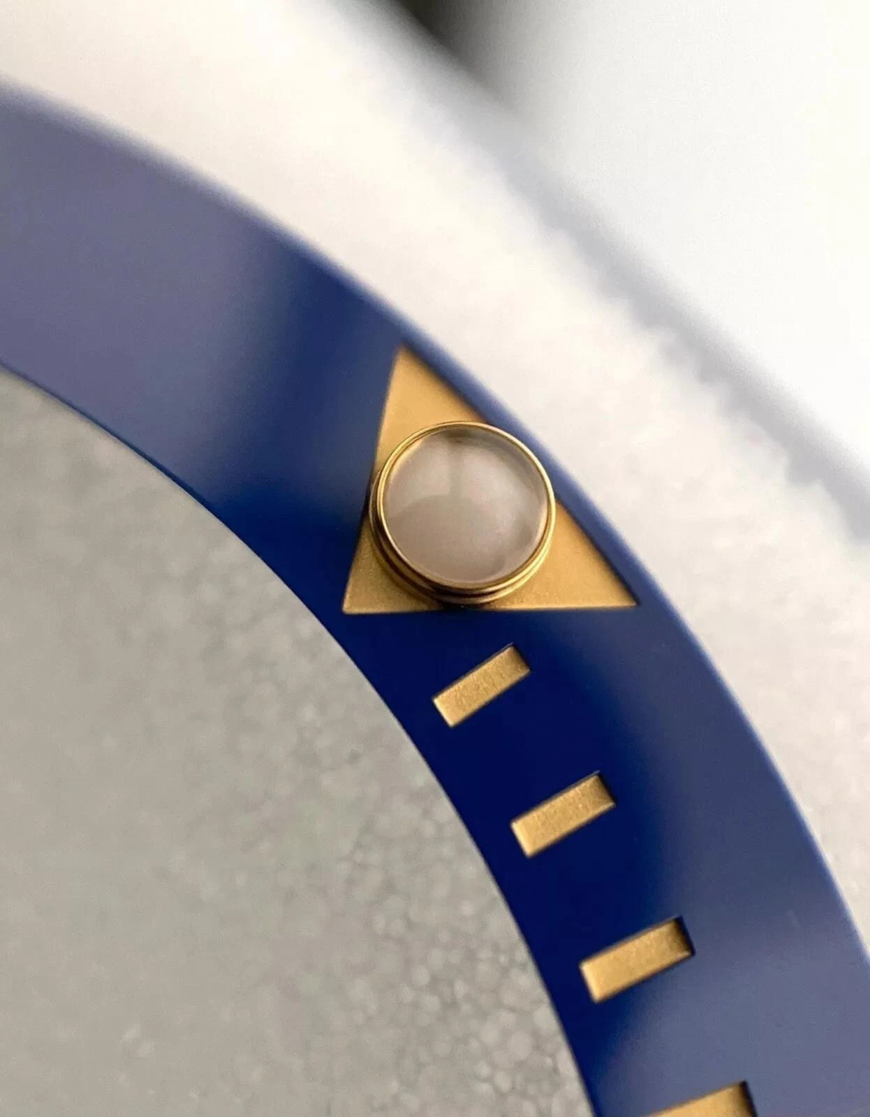 BLUE Ceramic Bezel Insert Fits 41mm Rolex Submariner 126613LB And 126618LB