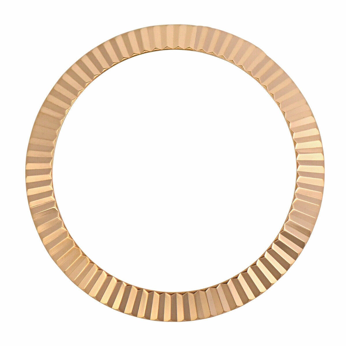 (V-0946 – B) FLUTED BEZEL FOR 41MM ROLEX DATEJUST II 116300,116333,116334 + GASK