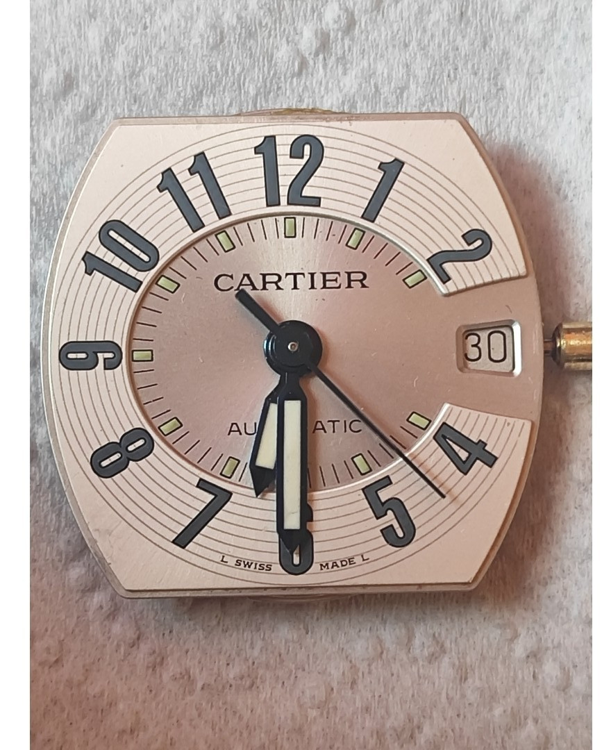Cartier Roadster 18K Automatic Cal 2892A2 Part Movement With Dial & 18K Crown W
