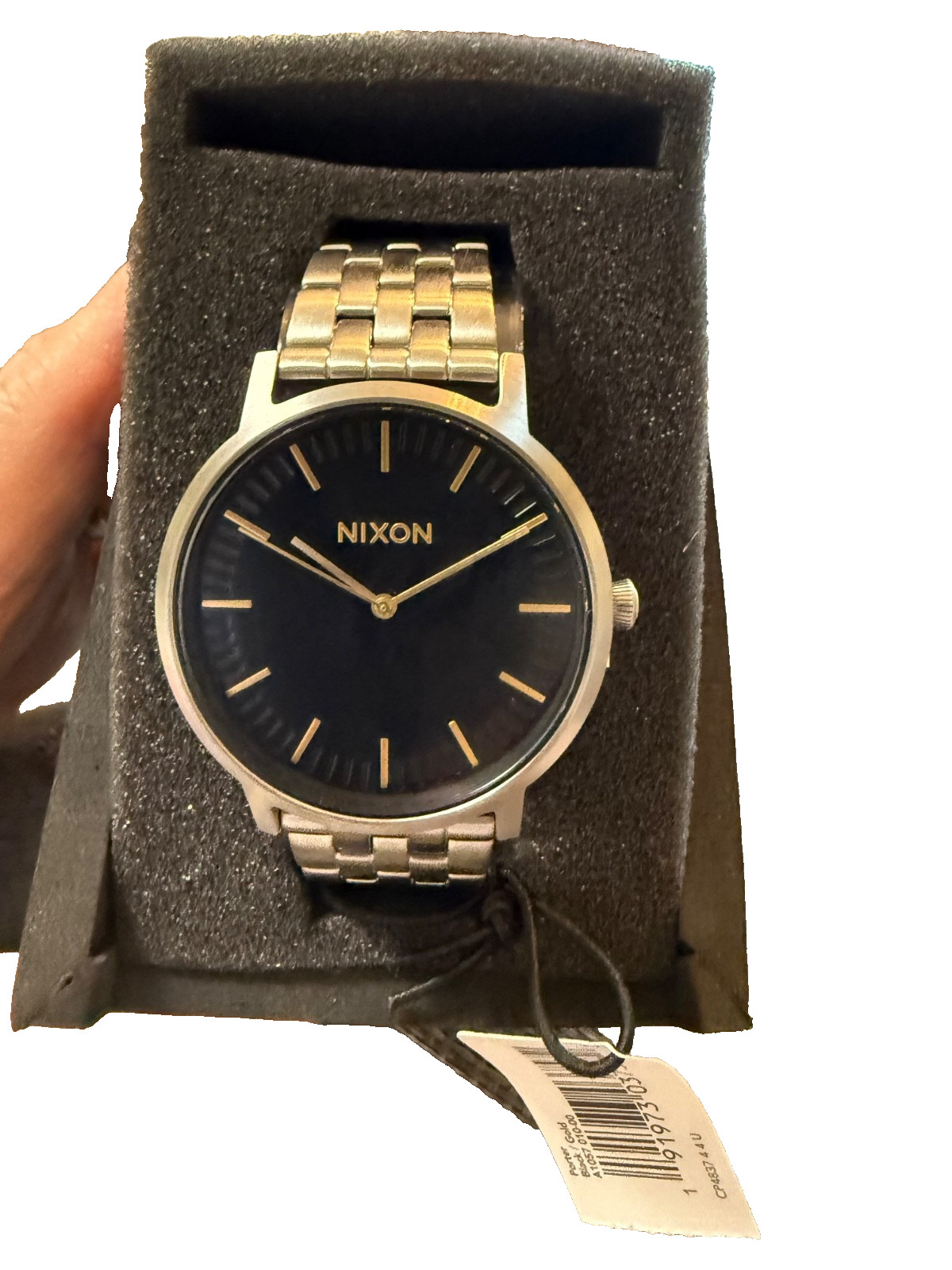 NEW NIXON Porter A1057-10 50M Water Resistant Mens Analog Watch Stainless Steel