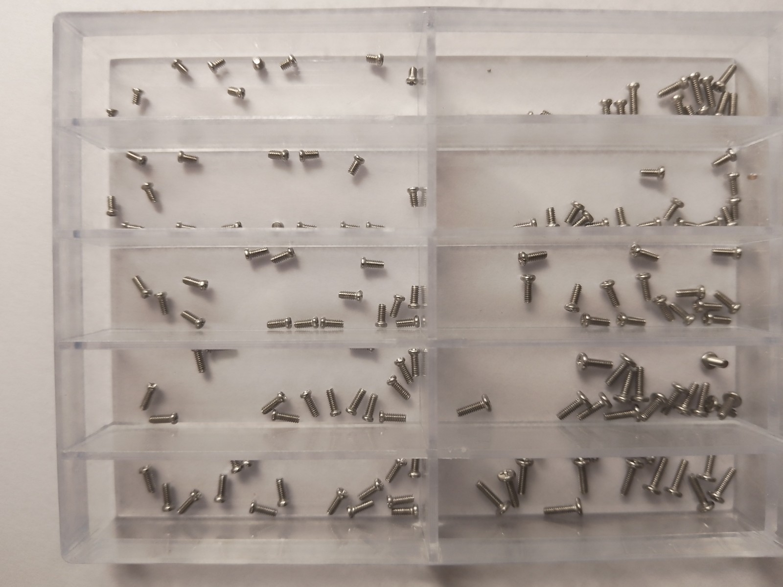 150PCS 304 stainless steel movement slotted screw for various brands of watch