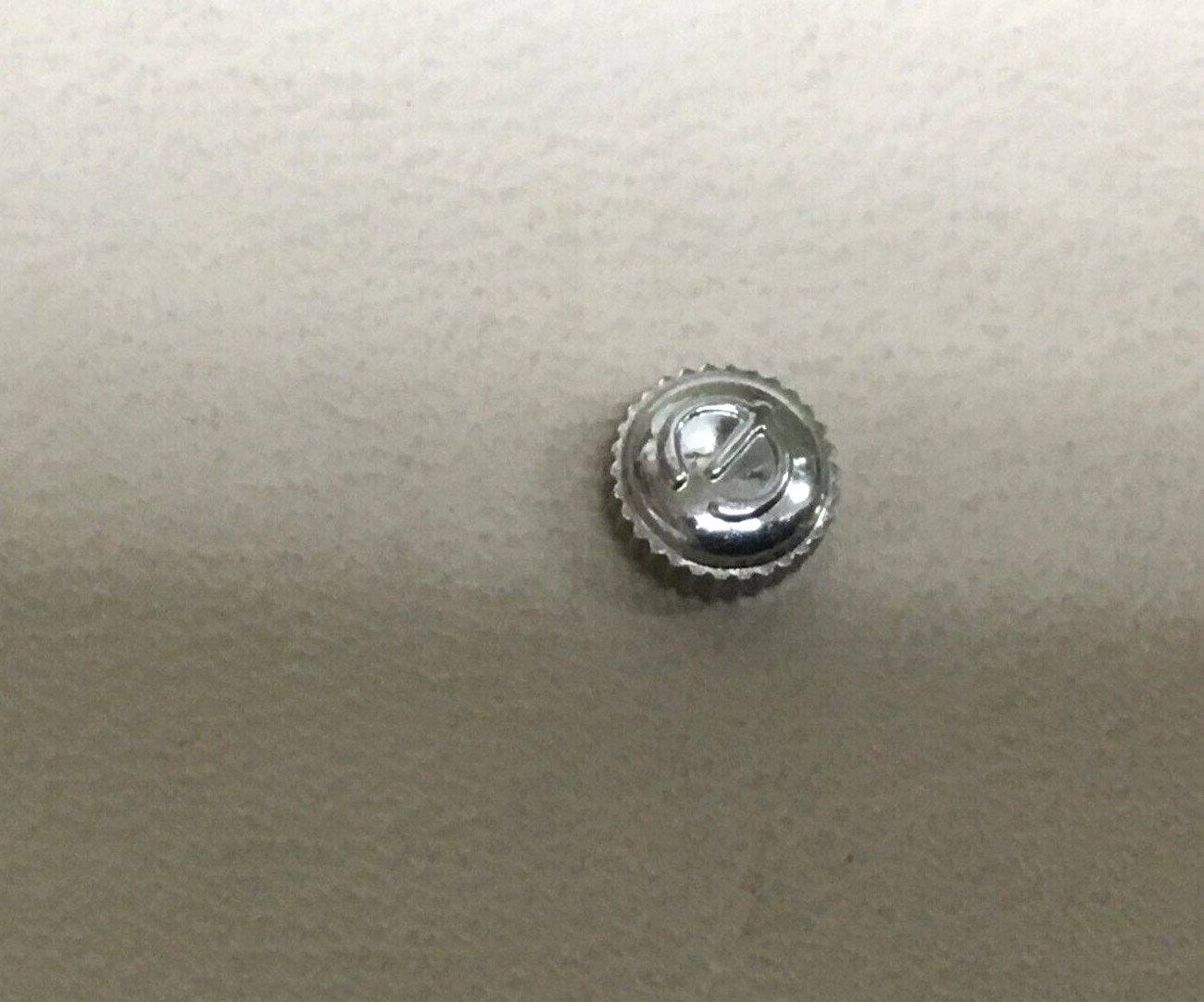 ELGIN CROWN 4.60 MM TAP 10 TUBE 2.25 MM SILVER COLORED