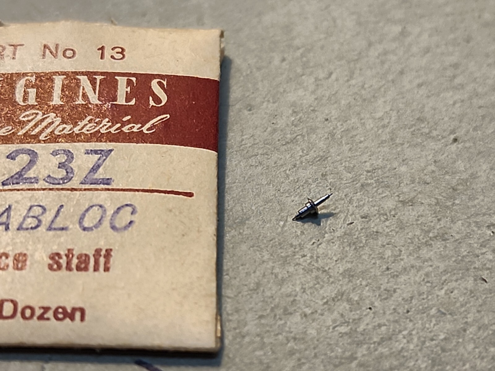 NOS Longines 23Z Incabloc Balance Staff