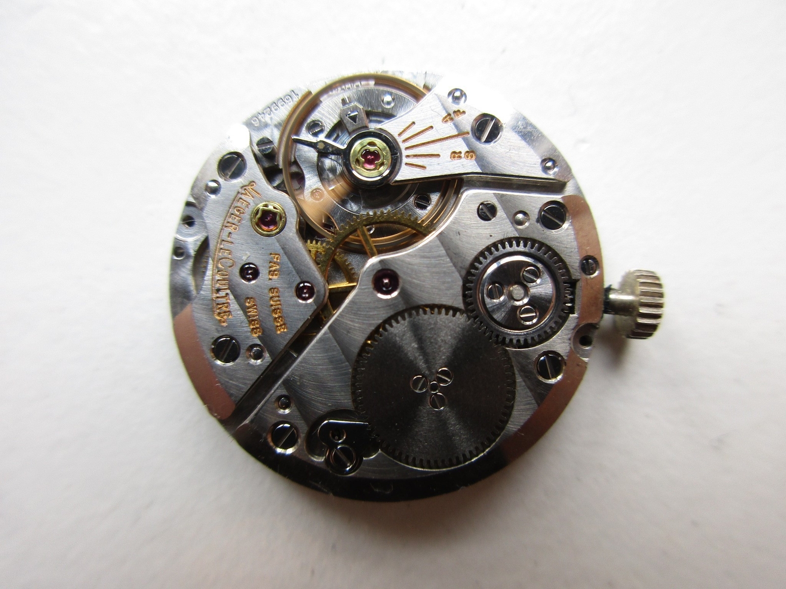 Jaeger-LeCoultre cal. P838 Swiss thin watch movement – running