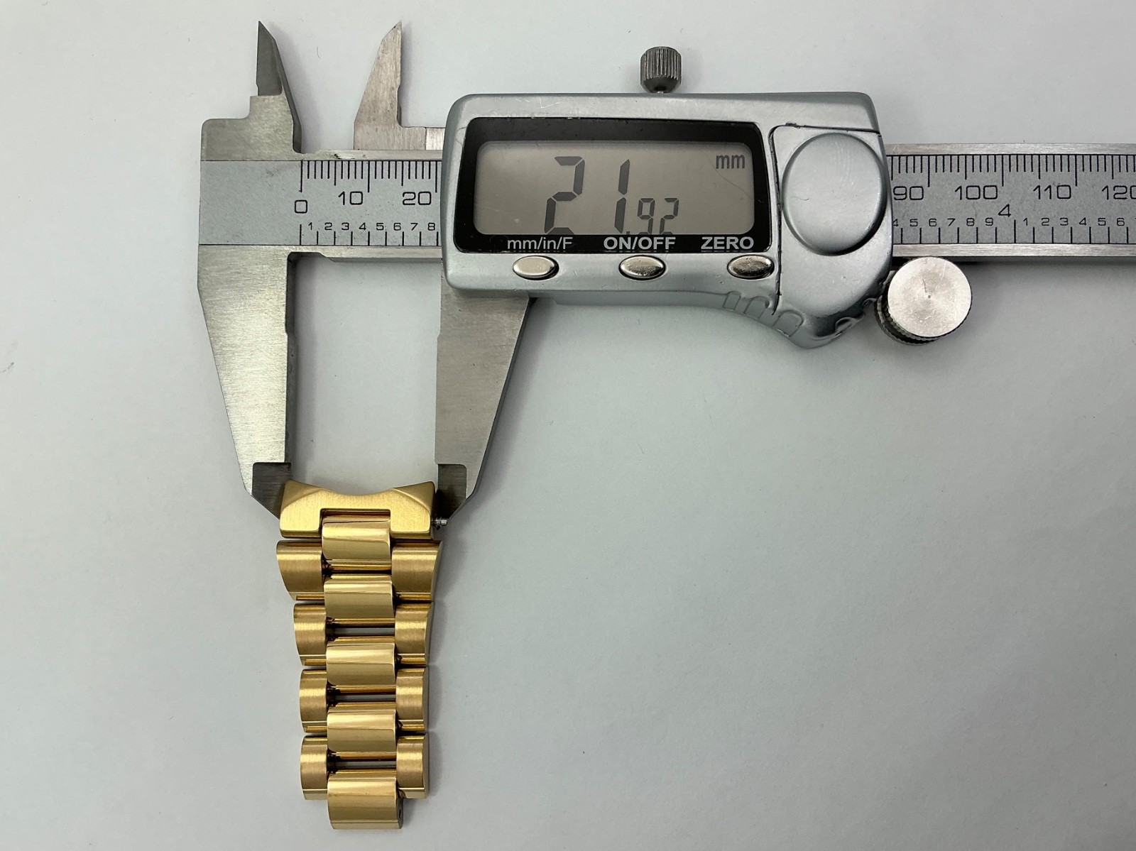 Citizen Caseback B612-S092965 CONTINUOUS Partial Band Stainless Steel Gold Tone