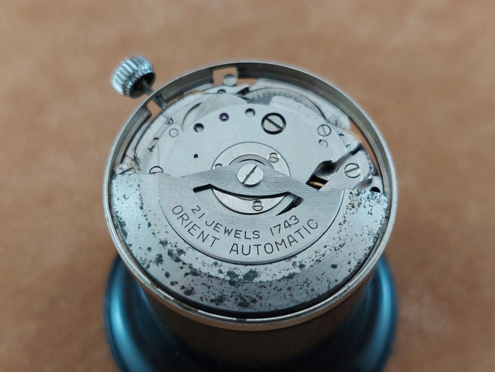 Original Vintage ORIENT Movement Caliber 1743 for 300m Skin Diver. Ca 1960’s