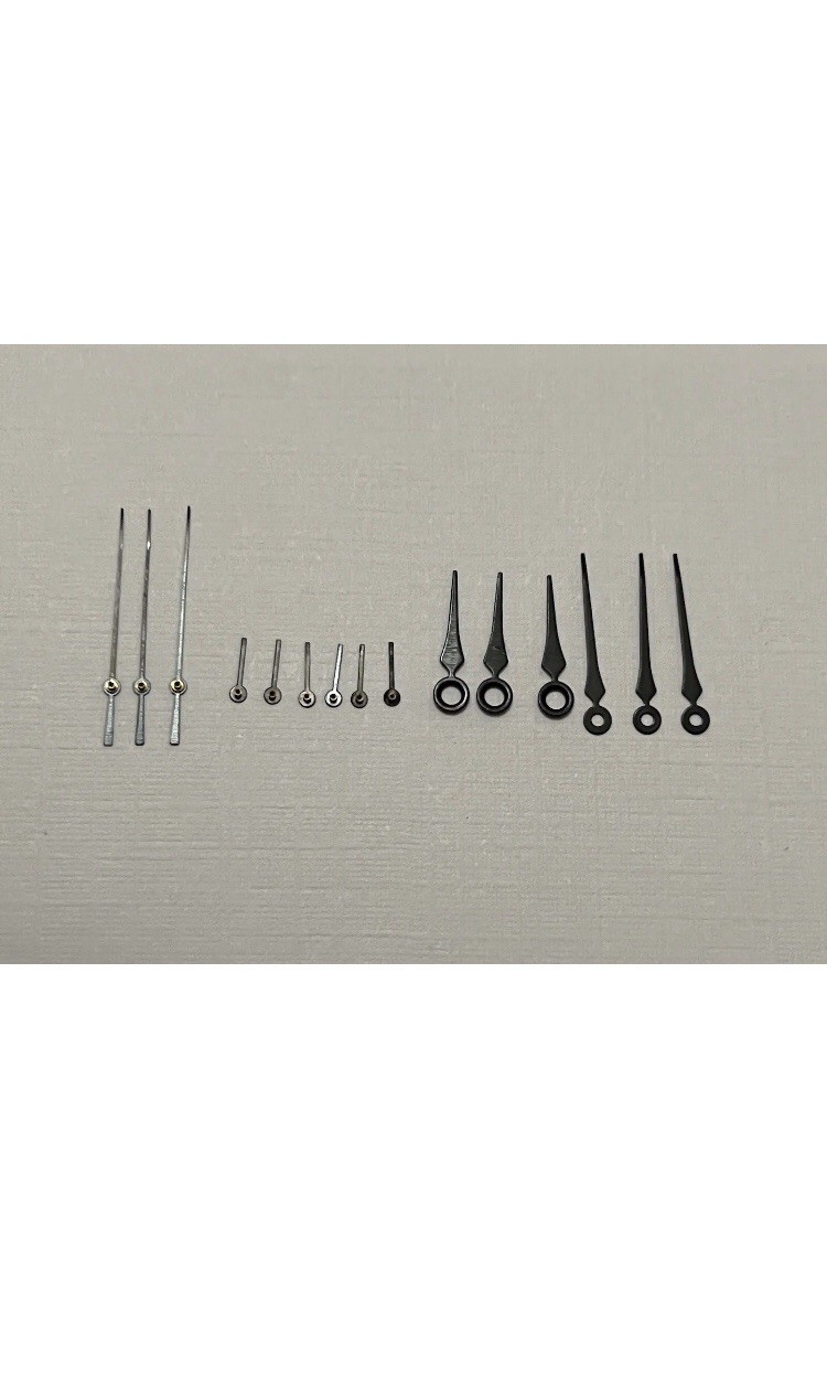 3 Set, Poljot 3133 Chrnograph (NOS) Black Hands