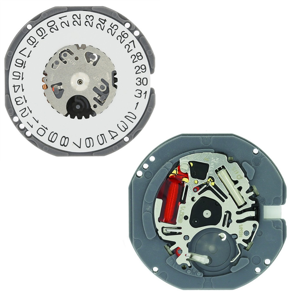 For Hattori VJ32 VJ32E Japan Made Watch Quartz Movement Date At 3/6′ Repair Part