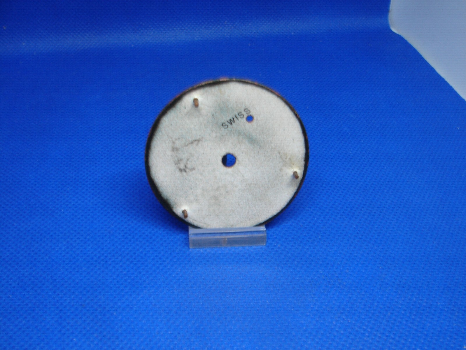NY STANDARD 45mm ROMAN POCKET WATCH DIAL FOR PARTS OR REPAIR! j15