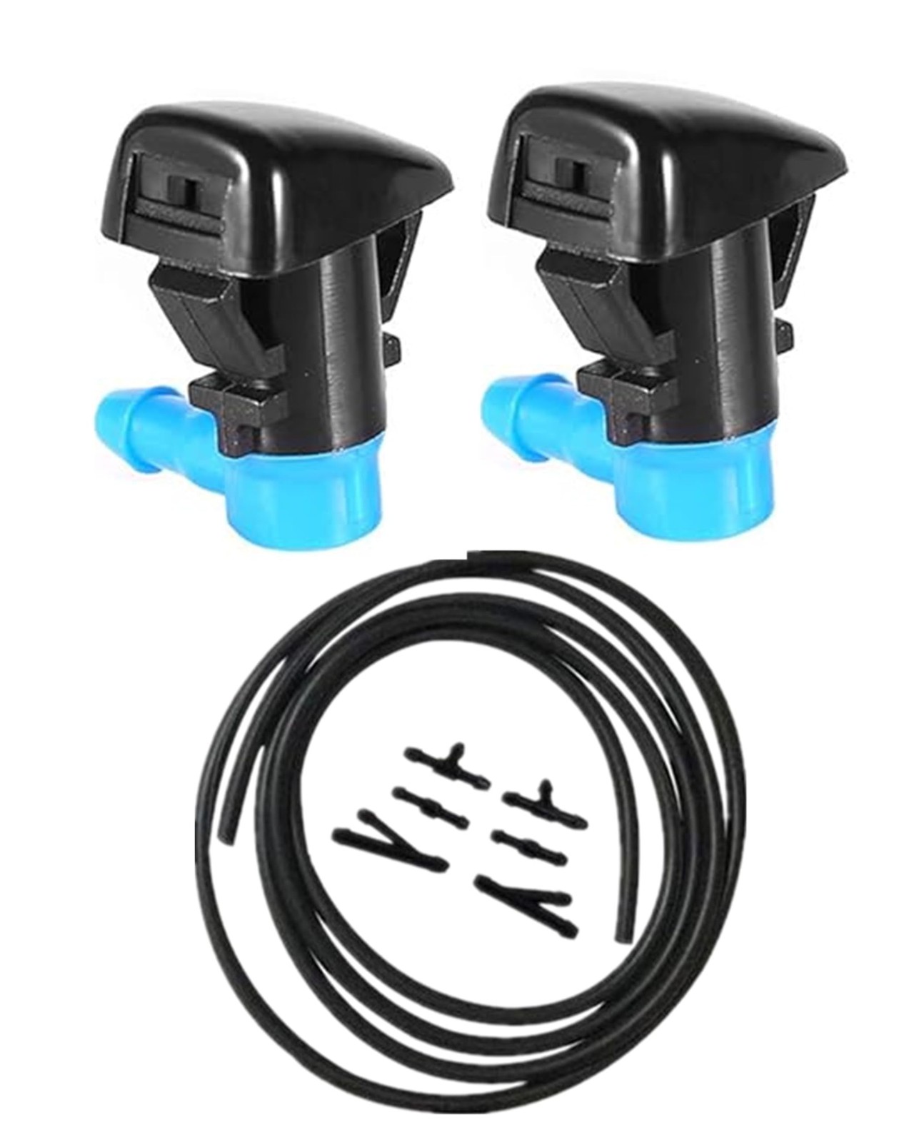 Front Windshield Washer Fluid Sprayer Nozzle kit for Chrysler Dodge Jeep with…