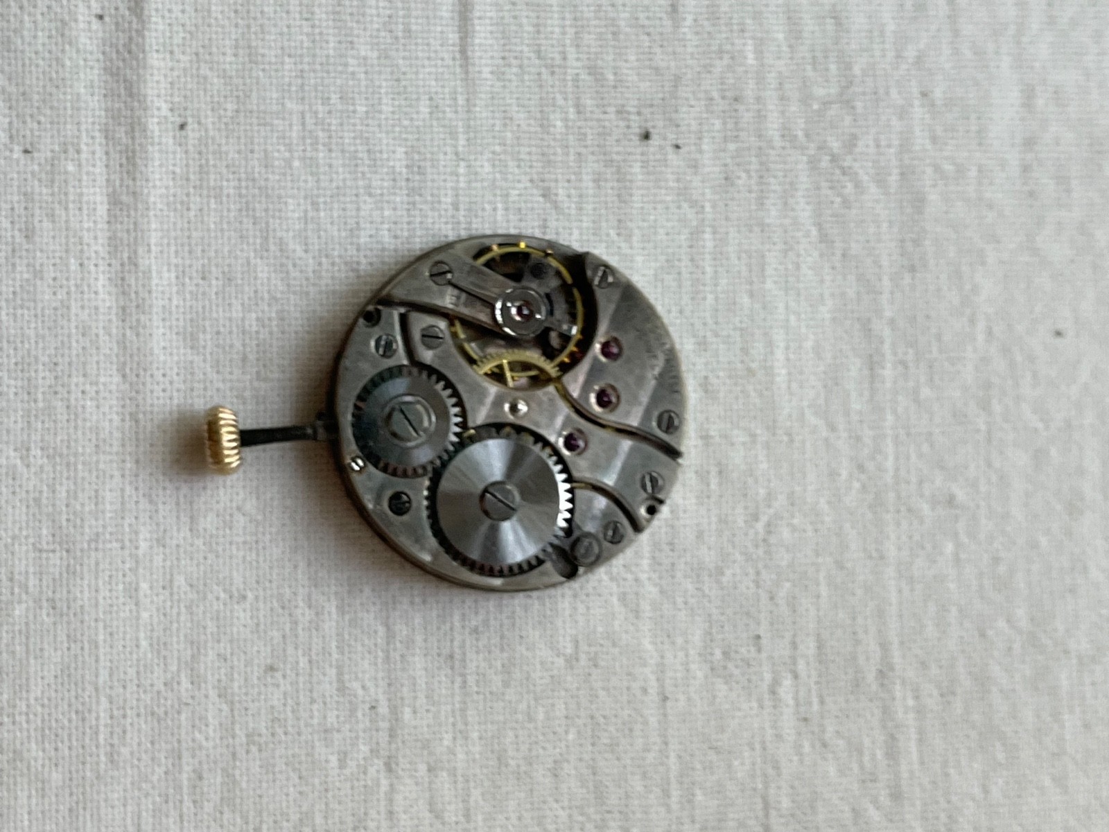 Gruen 15 jewels nice dial – movement for watch AS IS, lot0308