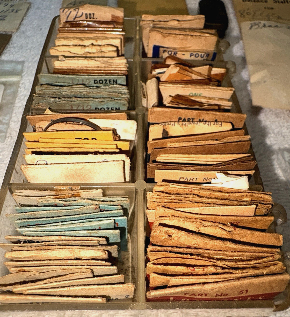Lot-Brand Name NOS Watch Repair Material- Over 200 Pieces!