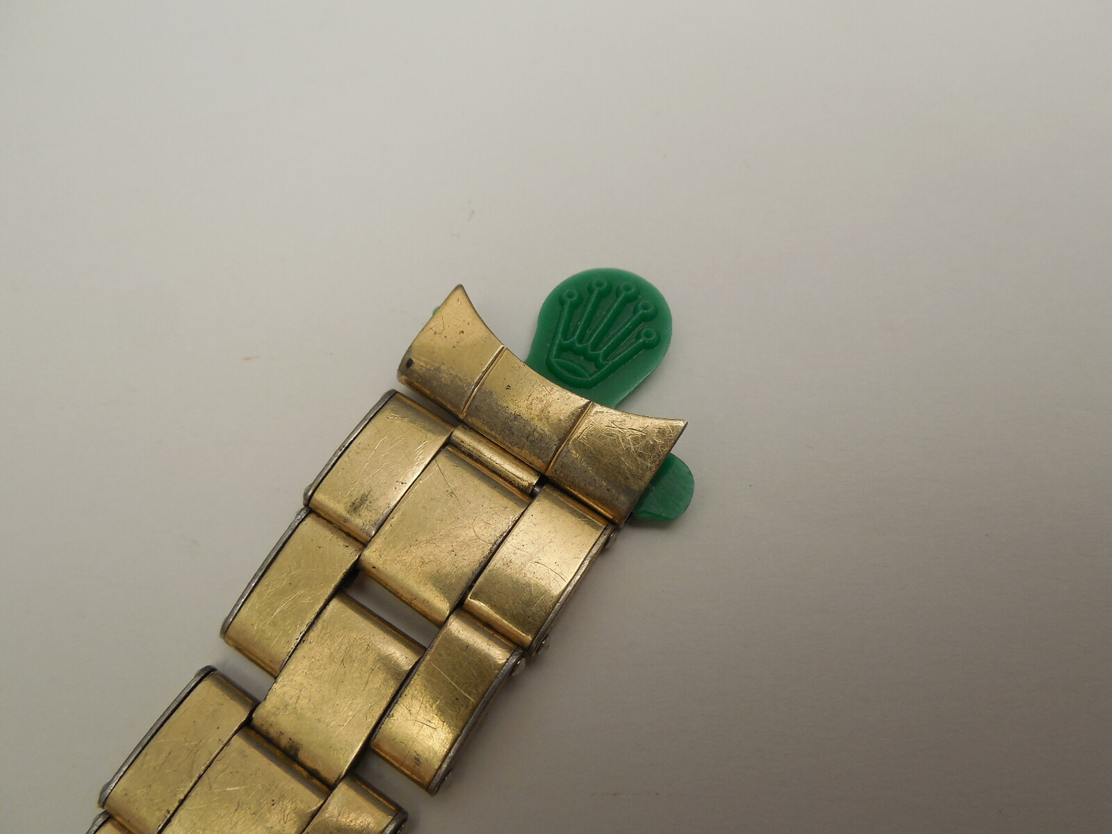ROLEX 50’S ANTIQUE RIVET LINK OYSTER BAND END PIECE HANGER COLLECTIBLE ITEM