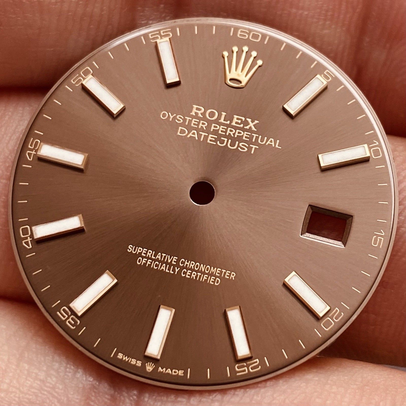 Rolex Brown Dial For Datejust 41mm Model Ref 126333 & 126303