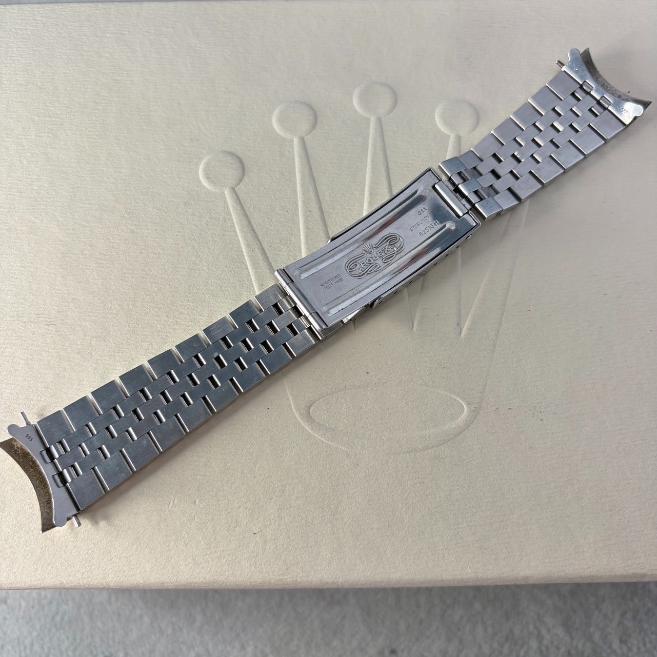 ROLEX Link Jubilee bracelet 62510H 555 SS 20Link 100%Authentic C7981