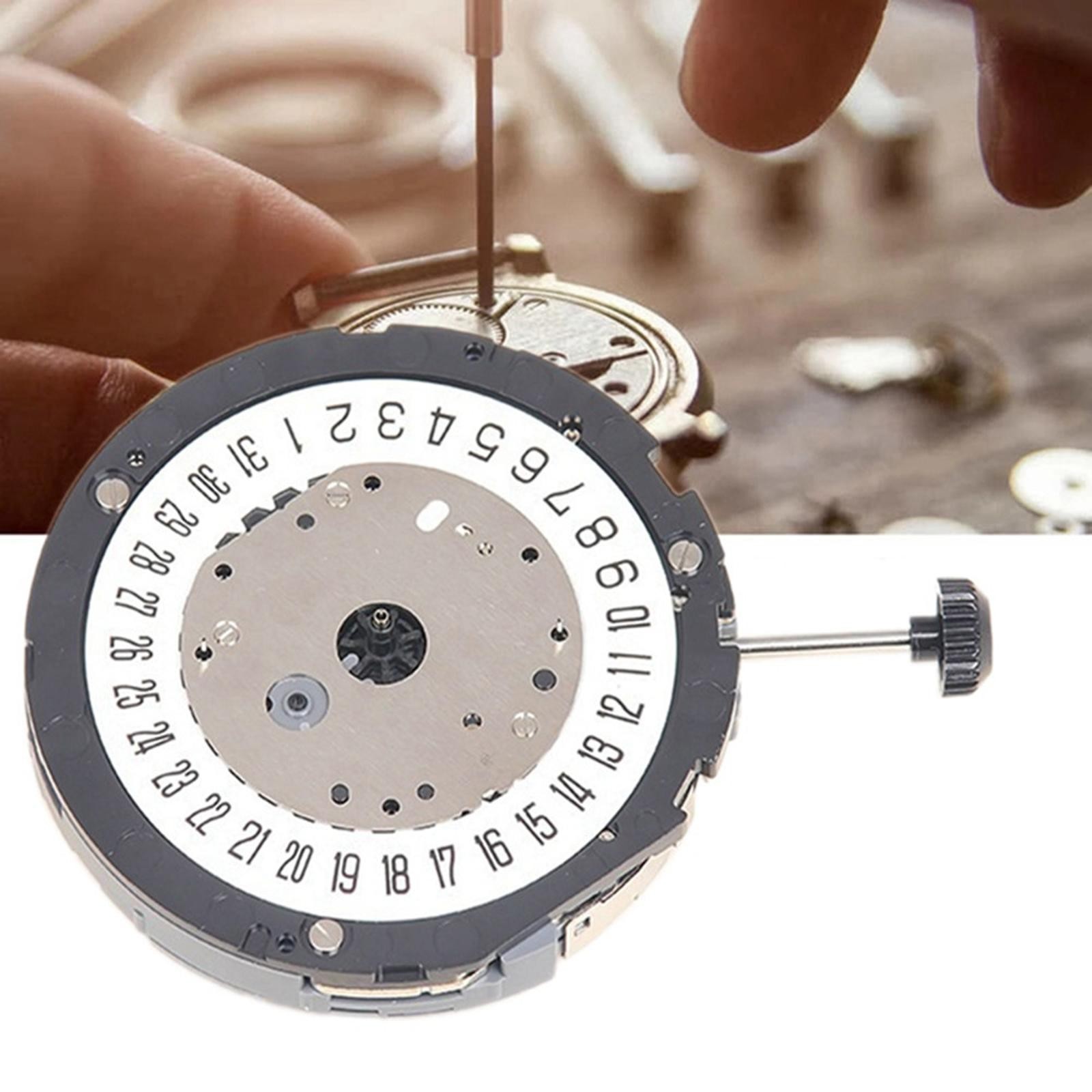 34.6mm Date At 4:30 Quartz Watch Movement With Handlebar For MIYOTA 6S21 A