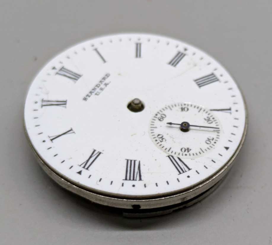 ☑️NEW YORK STANDARD USA WATCH COMPANY 102268 GRADE Excelsior Chronogrph Est 1912