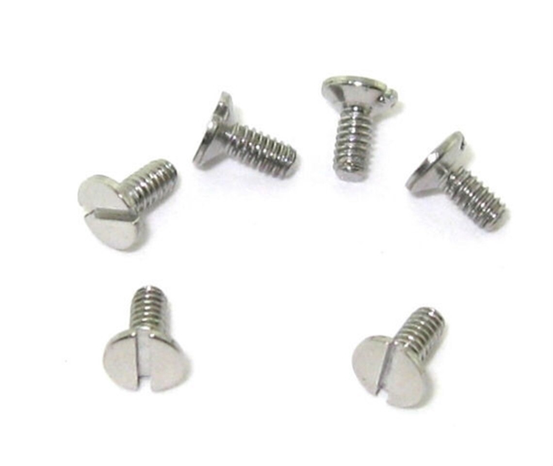 6 WATCH CASE BACK SCREW FOR 44MM-44.5MM-45MM HUBLOT BIG BANG CERAMIC WATCH S/S
