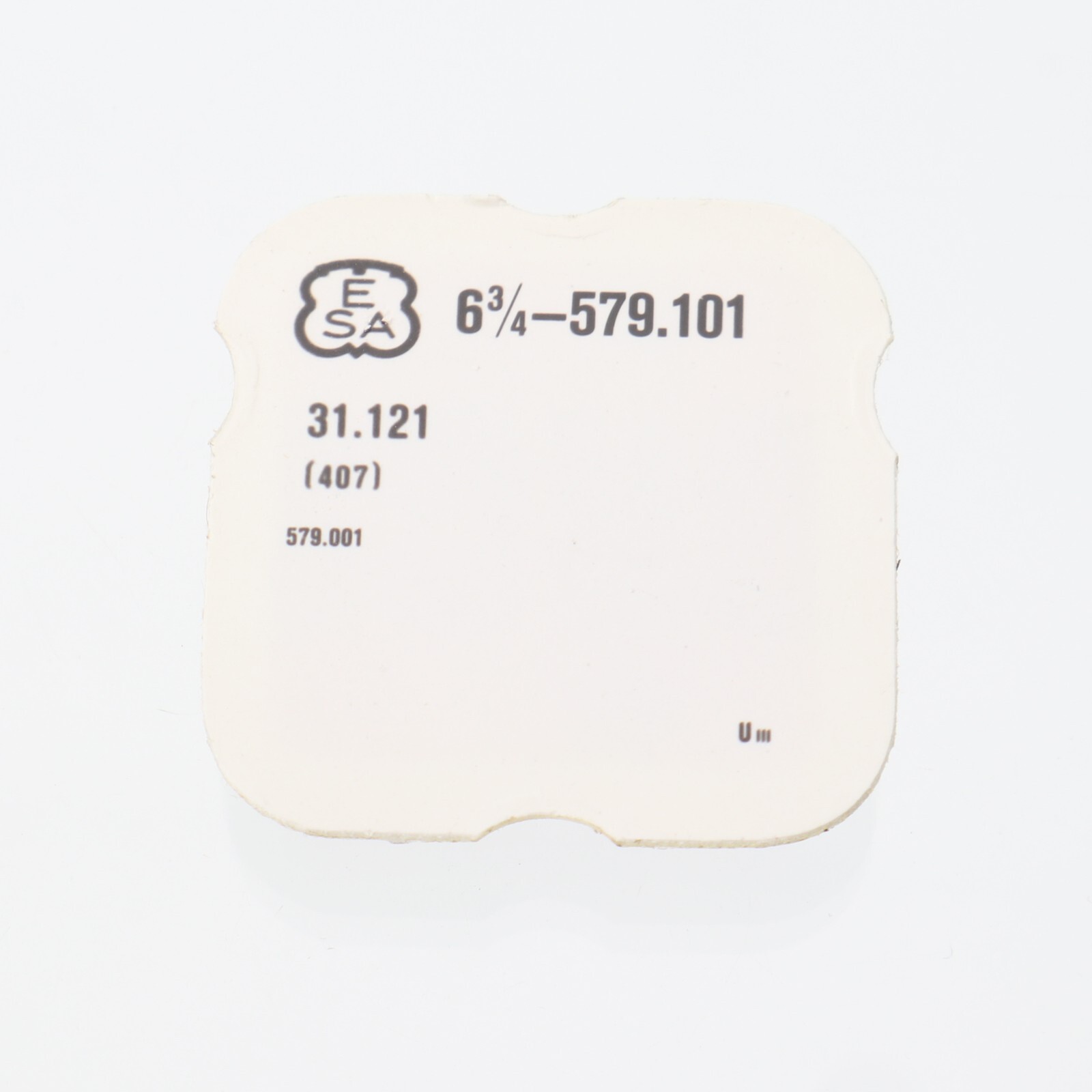 Genuine ESA 579.101, 579.001 Clutch Watch Part #407 New Old Stock 31.121 (G5D13)