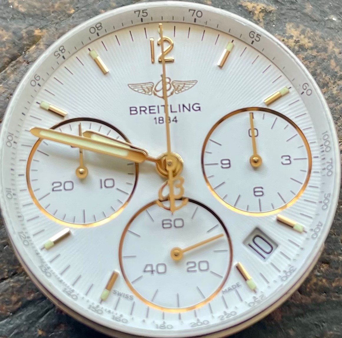 Breitling Chrono sextant 1270 Movement Dial & Hands