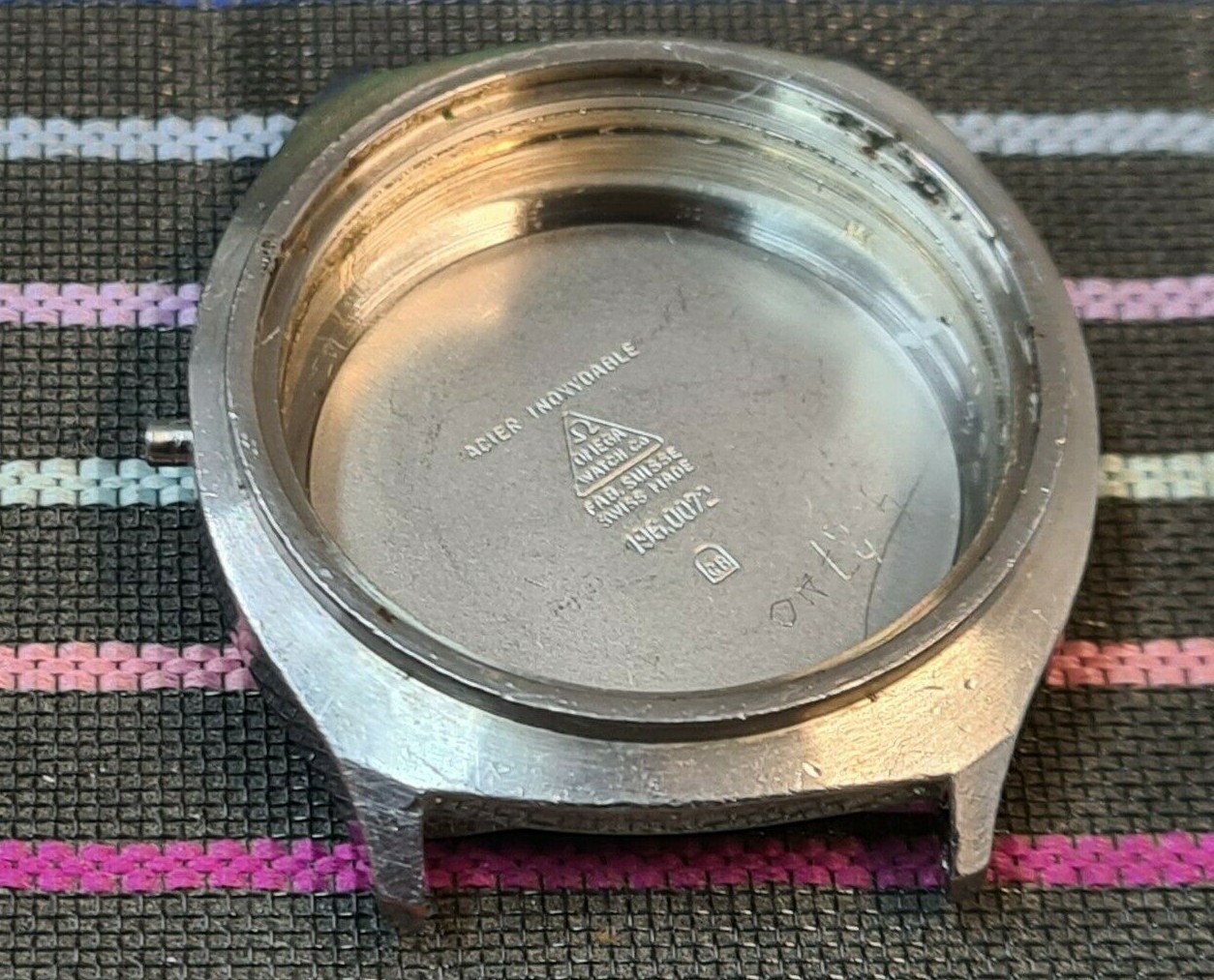 OMEGA SEAMASTER REF. 196.0072 “EGED”-ISRAEL BUS COMPANY -CASE-for parts