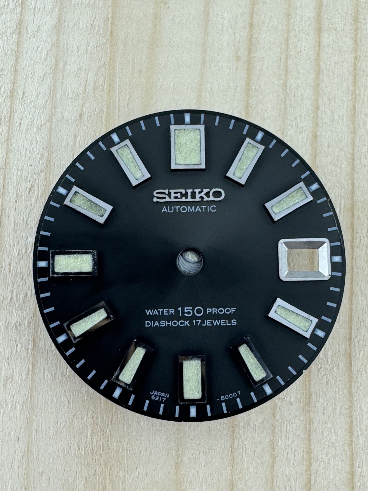 Seiko 6217-8000T Diver OEM 62Mas Dial, Movement, Hands 1965 Parts/Repair RARE!