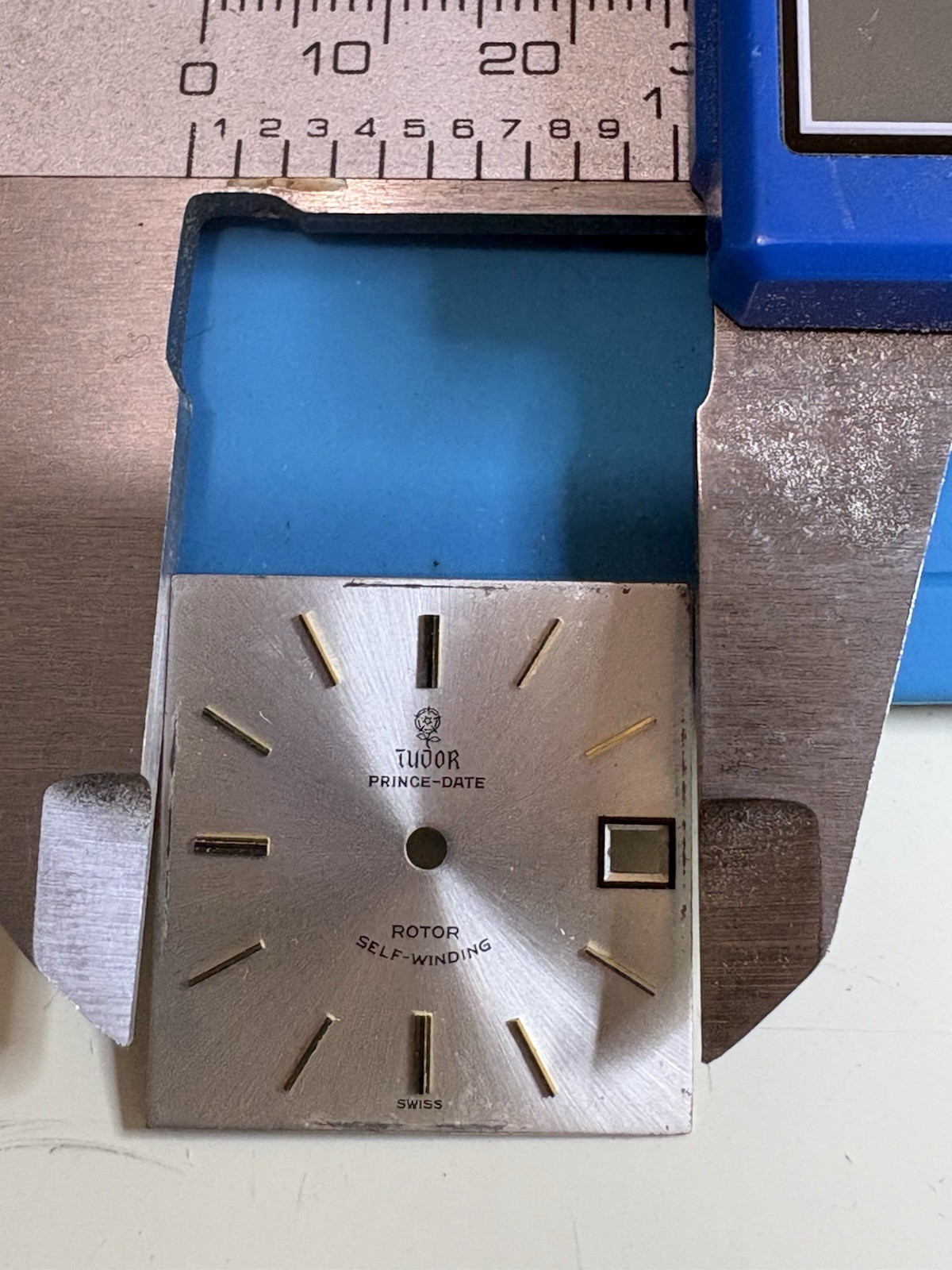 Tudor Dial And Hands 25.5 Square For Eta Movement