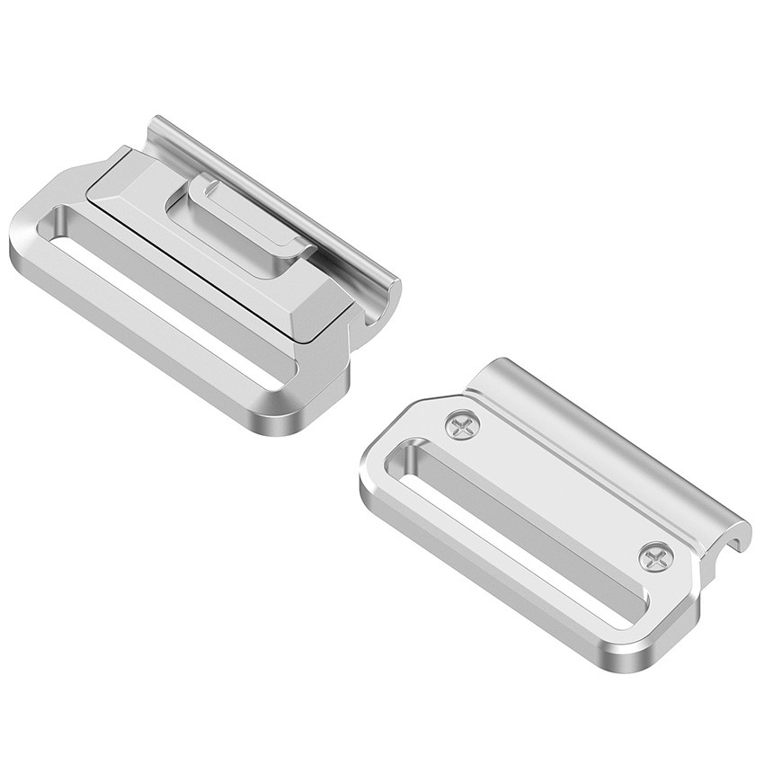 1 Pair Stainless Steel Connector Head Replacement Watch Parts for Garmin Fenix 8