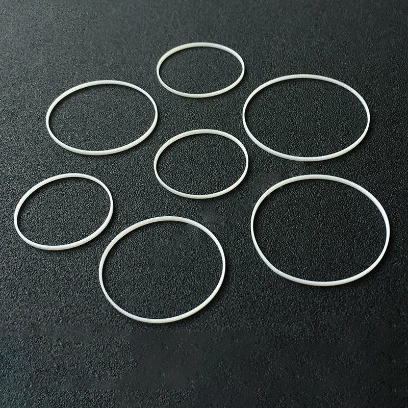 0.75/0.85/1.2/1.7mm White Watch Crystal Gasket Sealing Ring Watch Glass I-Ring