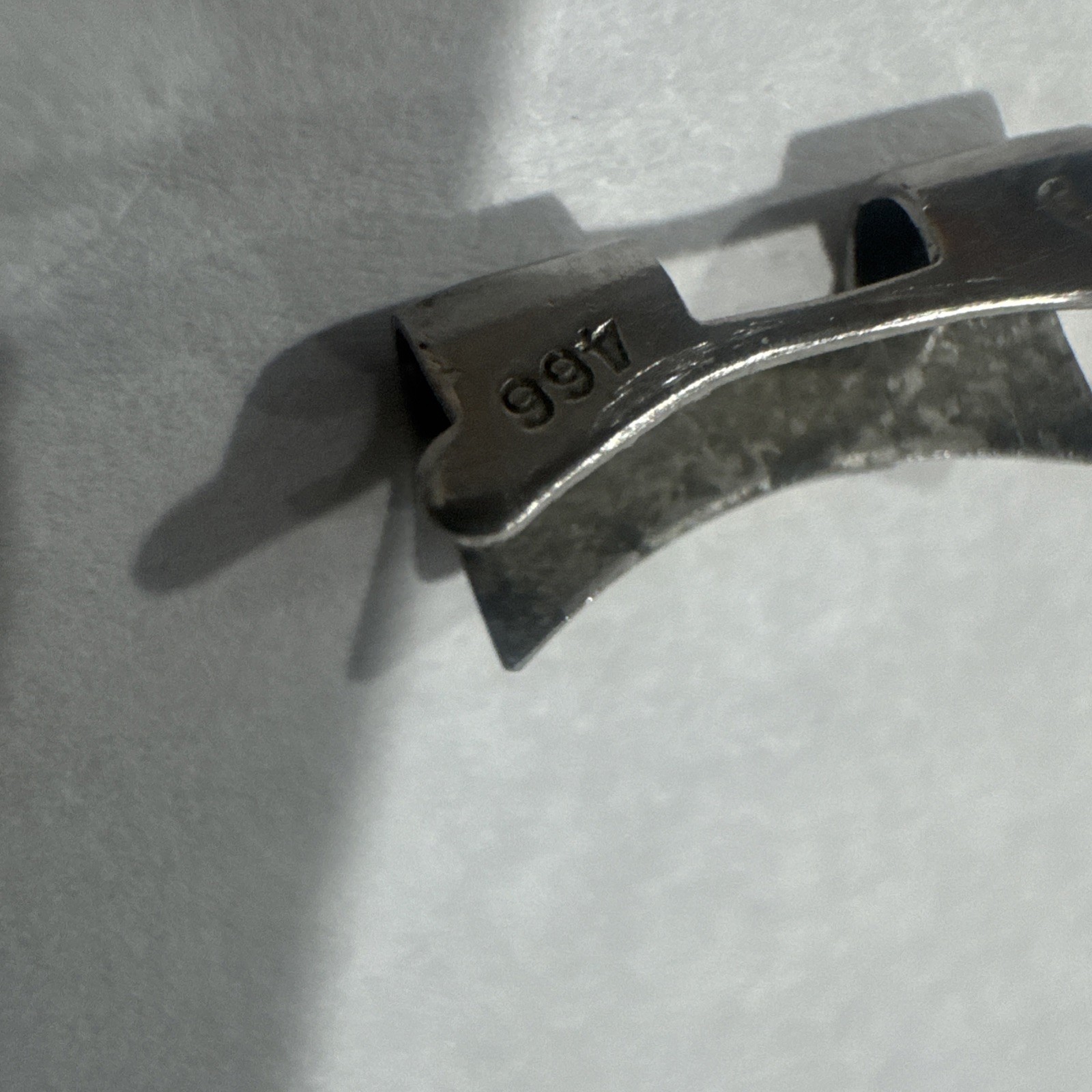 Rolex 466 Factory End links Steel And Gold