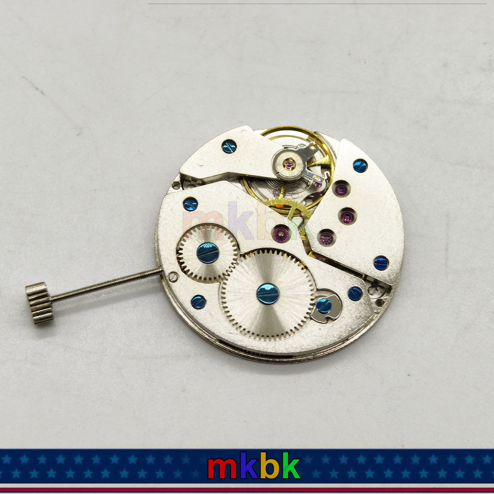 17-Jewel 2-Hand Mechanical Hand Winding Watch Movement Fit Tianjin 6498 ST3620