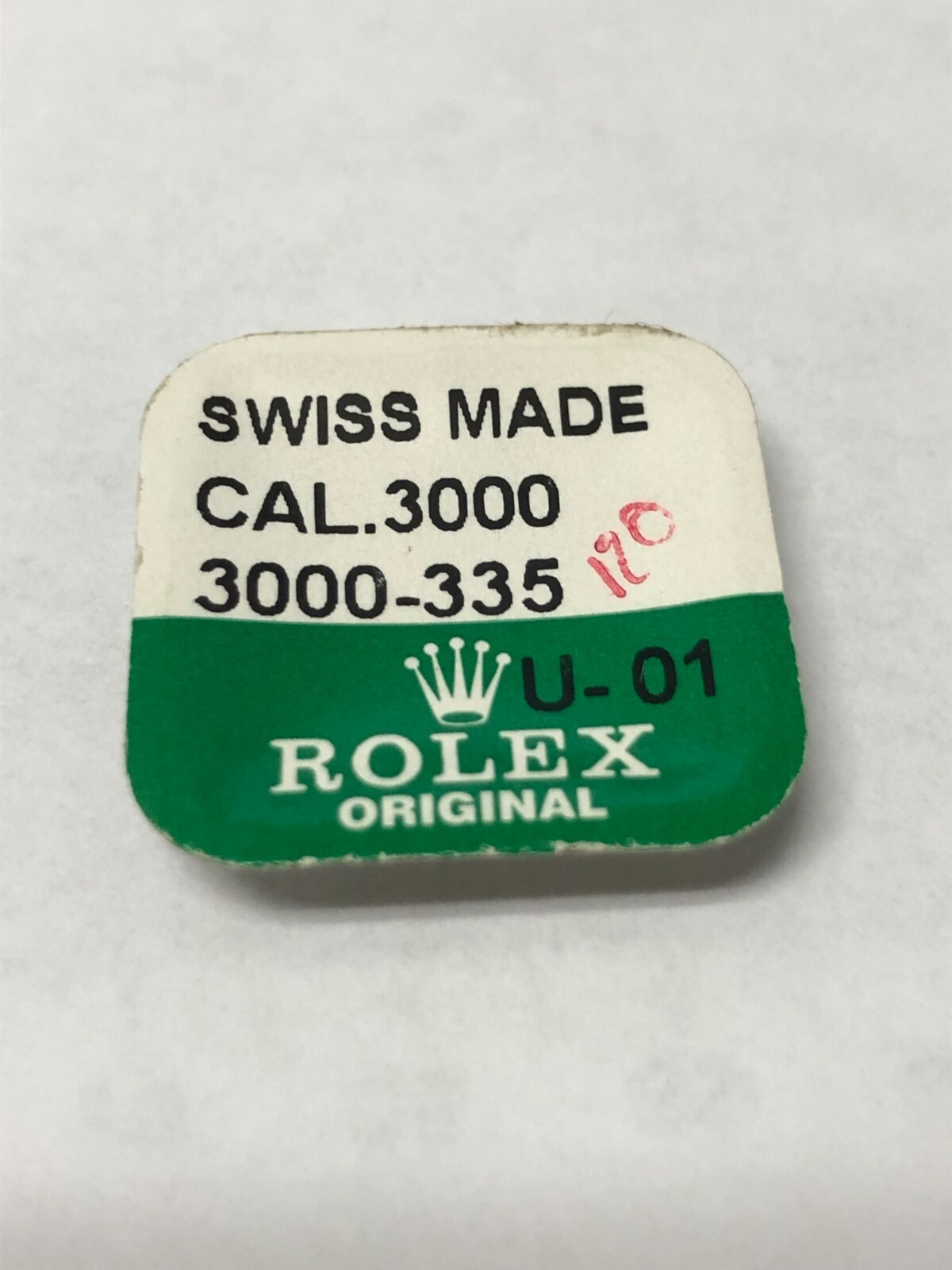 Rolex Caliber 3000 335 Minute Pinion with cannon Pinion *BRAND NEW*