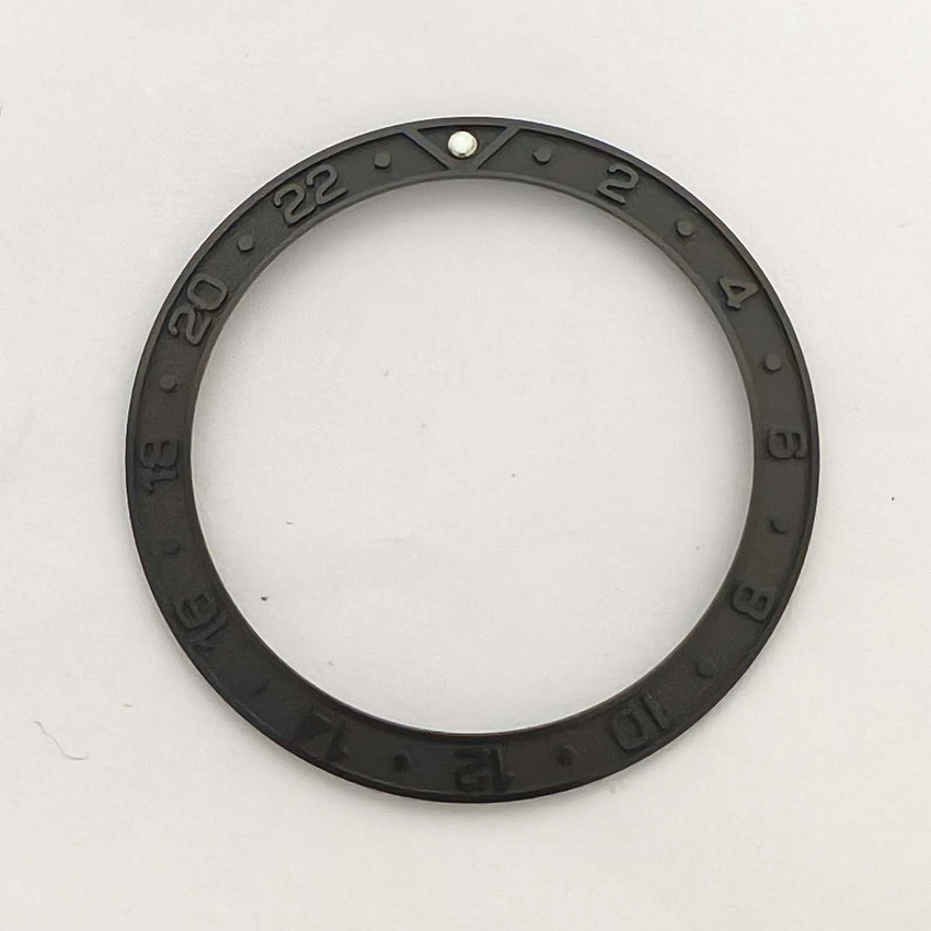 38mm Stainless Steel Watch Bezel Insert Ring For 40mm SUB Watch Case Accessories