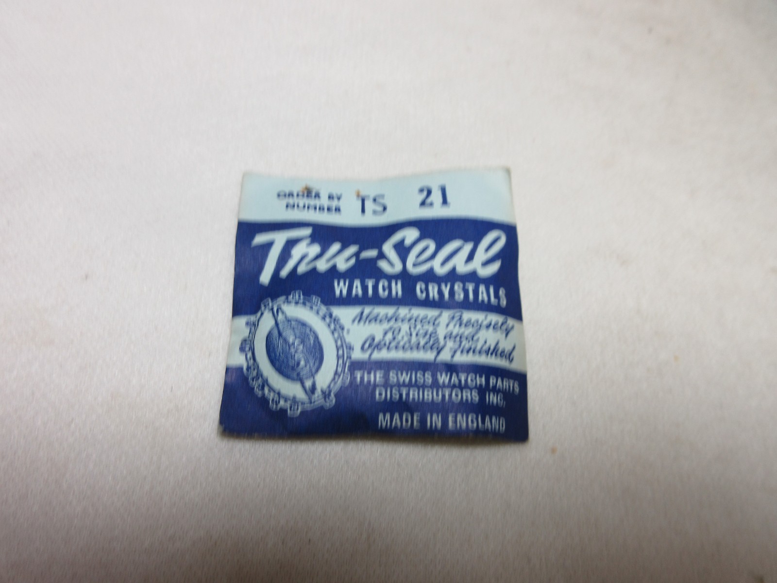 TRU-SEAL WATCH CRYSTAL TS 21 WATCHMAKER REPLACEMENT PART #215