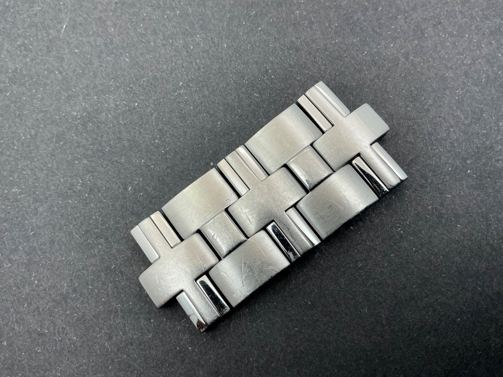 Men’s Movado 84 G2 1899 Stainless Steel Partial Band