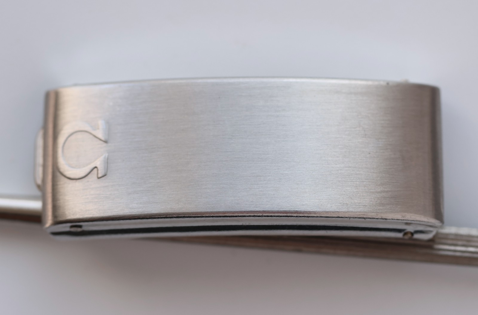 Genuine Original Vintage Omega No. 27 15mm Deployant Folding Clasp Buckle Steel