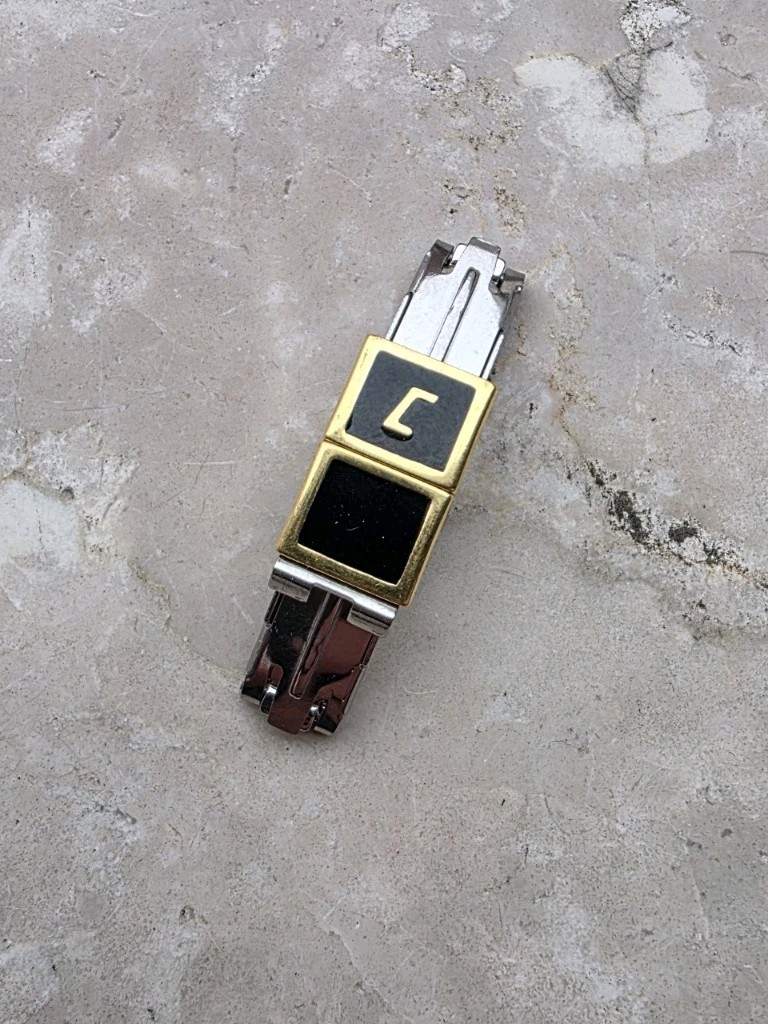 CAMPAGNOLO Vintage Steel Watch Buckle 9mm Deployant Watch Clasp